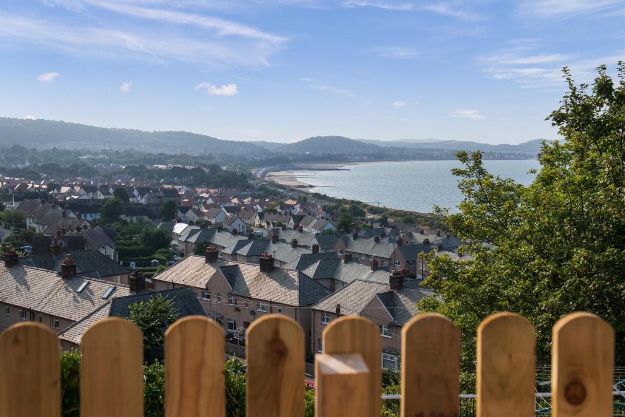 Windy Ridge Terrace With Beautiful Sea Views, North Wales Coast Vila Old Colwyn Exterior foto